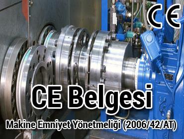 CE Belgesi Makine Emniyet Yönetmeliği